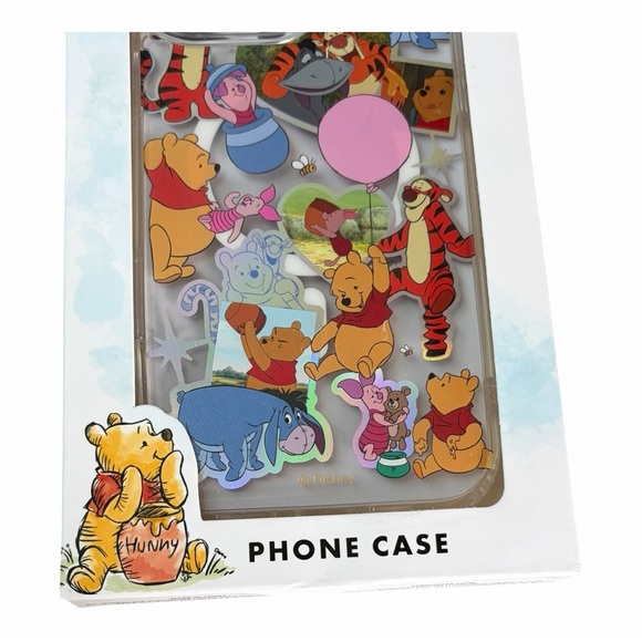 Disney Winnie the Pooh Clear iPhone 16 Pro Max Phone Case Tigger Piglet Eeyore - Picture 2 of 4